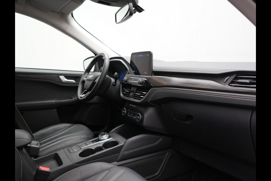 Ford Kuga 2.5 Vignale PHEV 225pk Dealer O.H. | Trekhaak Af Fabriek | Panodak | Adaptive Cruise | Head Up | Bang & Olufsen | 360 Camera | Lederen Comfortzetels Memory & Verwarmd | Keyless | Stuur Verwarmd | Blis | 20"L.M | Navigatie | Plug In Hybrid |