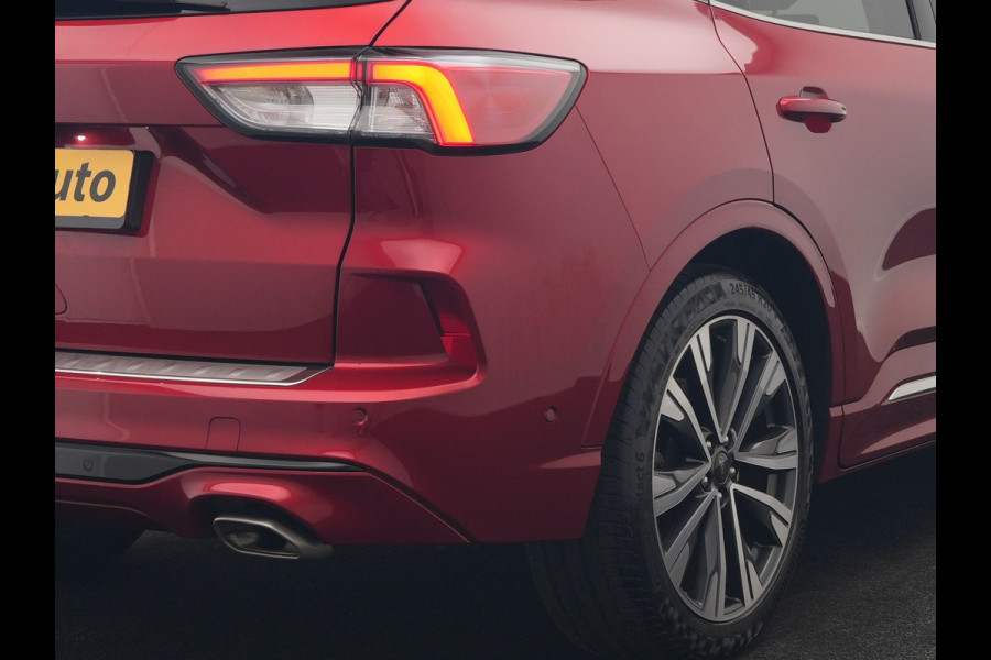 Ford Kuga 2.5 Vignale PHEV 225pk Dealer O.H. | Trekhaak Af Fabriek | Panodak | Adaptive Cruise | Head Up | Bang & Olufsen | 360 Camera | Lederen Comfortzetels Memory & Verwarmd | Keyless | Stuur Verwarmd | Blis | 20"L.M | Navigatie | Plug In Hybrid |