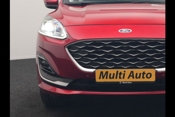 Ford Kuga 2.5 Vignale PHEV 225pk Dealer O.H. | Trekhaak Af Fabriek | Panodak | Adaptive Cruise | Head Up | Bang & Olufsen | 360 Camera | Lederen Comfortzetels Memory & Verwarmd | Keyless | Stuur Verwarmd | Blis | 20"L.M | Navigatie | Plug In Hybrid |