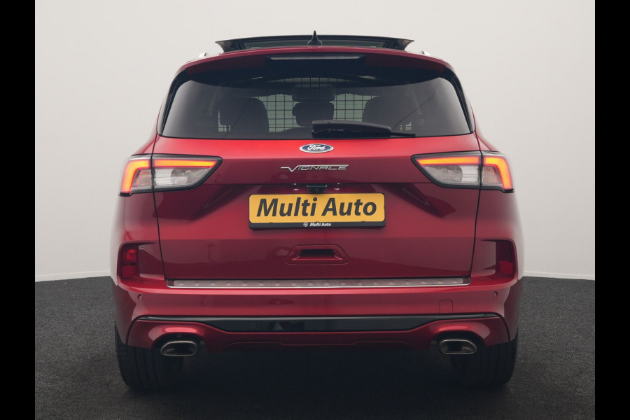 Ford Kuga 2.5 Vignale PHEV 225pk Dealer O.H. | Trekhaak Af Fabriek | Panodak | Adaptive Cruise | Head Up | Bang & Olufsen | 360 Camera | Lederen Comfortzetels Memory & Verwarmd | Keyless | Stuur Verwarmd | Blis | 20"L.M | Navigatie | Plug In Hybrid |