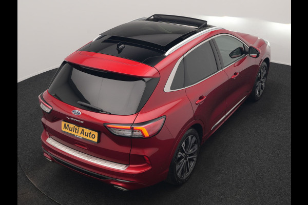 Ford Kuga 2.5 Vignale PHEV 225pk Dealer O.H. | Trekhaak Af Fabriek | Panodak | Adaptive Cruise | Head Up | Bang & Olufsen | 360 Camera | Lederen Comfortzetels Memory & Verwarmd | Keyless | Stuur Verwarmd | Blis | 20"L.M | Navigatie | Plug In Hybrid |