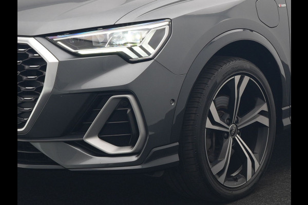 Audi Q3 Sportback 45 TFSI e 2x S Line PHEV 245pk Dealer O.H. | Trekhaak Af Fabriek | Adaptive Cruise | Matrix LED | Camera | Sonos Audio | Alcantara Sportstoelen Verwarmd | Blis | Navigatie | DAB | 20"L.M | Plug In Hybrid |
