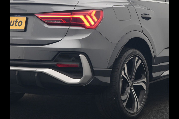 Audi Q3 Sportback 45 TFSI e 2x S Line PHEV 245pk Dealer O.H. | Trekhaak Af Fabriek | Adaptive Cruise | Matrix LED | Camera | Sonos Audio | Alcantara Sportstoelen Verwarmd | Blis | Navigatie | DAB | 20"L.M | Plug In Hybrid |