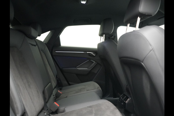 Audi Q3 Sportback 45 TFSI e 2x S Line PHEV 245pk Dealer O.H. | Trekhaak Af Fabriek | Adaptive Cruise | Matrix LED | Camera | Sonos Audio | Alcantara Sportstoelen Verwarmd | Blis | Navigatie | DAB | 20"L.M | Plug In Hybrid |