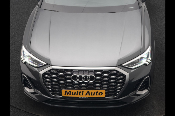 Audi Q3 Sportback 45 TFSI e 2x S Line PHEV 245pk Dealer O.H. | Trekhaak Af Fabriek | Adaptive Cruise | Matrix LED | Camera | Sonos Audio | Alcantara Sportstoelen Verwarmd | Blis | Navigatie | DAB | 20"L.M | Plug In Hybrid |