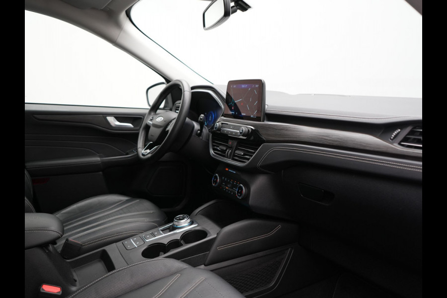 Ford Kuga 2.5 Vignale PHEV 225pk Dealer O.H. | Panodak | Adaptive Cruise | 360 Camera | Bang & Olufsen | Lederen Comfortzetels Memory & Verwarmd | Stuur Verwarmd | Keyless | Blis | Apple Carplay | Navigatie | DAB | Plug In Hybrid |