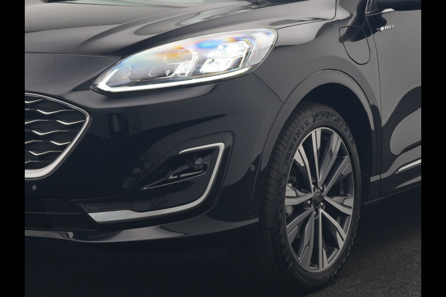 Ford Kuga 2.5 Vignale PHEV 225pk Dealer O.H. | Panodak | Adaptive Cruise | 360 Camera | Bang & Olufsen | Lederen Comfortzetels Memory & Verwarmd | Stuur Verwarmd | Keyless | Blis | Apple Carplay | Navigatie | DAB | Plug In Hybrid |
