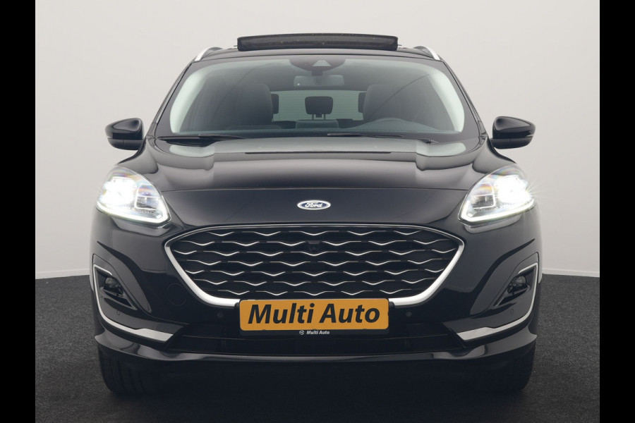 Ford Kuga 2.5 Vignale PHEV 225pk Dealer O.H. | Panodak | Adaptive Cruise | 360 Camera | Bang & Olufsen | Lederen Comfortzetels Memory & Verwarmd | Stuur Verwarmd | Keyless | Blis | Apple Carplay | Navigatie | DAB | Plug In Hybrid |