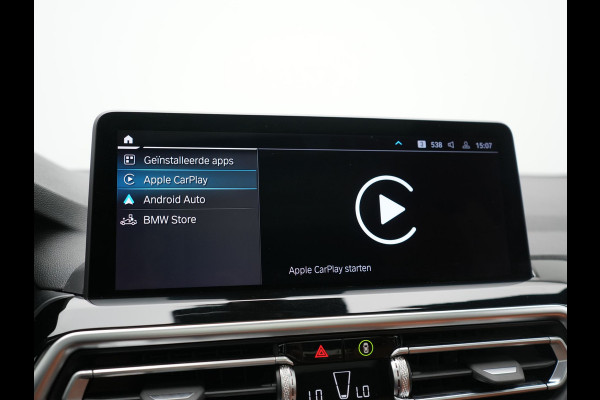 BMW X3 xDrive30e High Executive PHEV 293pk Dealer O.H. | Trekhaak Af Fabriek | Panodak | Head Up | 360 Camera | Laser LED | Lederen Sportstoelen Memory & Verwarmd | Sfeerverlichting | Apple Carplay | Blis | Keyless | Navigatie | DAB | Plug In Hybrid |