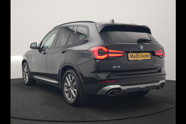 BMW X3 xDrive30e High Executive PHEV 293pk Dealer O.H. | Trekhaak Af Fabriek | Panodak | Head Up | 360 Camera | Laser LED | Lederen Sportstoelen Memory & Verwarmd | Sfeerverlichting | Apple Carplay | Blis | Keyless | Navigatie | DAB | Plug In Hybrid |