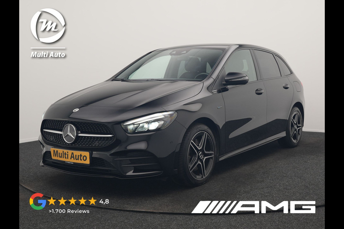 Mercedes-Benz B-Klasse 250 e Business Solution AMG Limited PHEV 218pk Dealer O.H. | Burmester Audio | Alcantara Sportstoelen Verwarmd | Camera | Sfeerverlichting | Apple Carplay | Widescreen Navigatie | DAB | Plug In Hybrid |