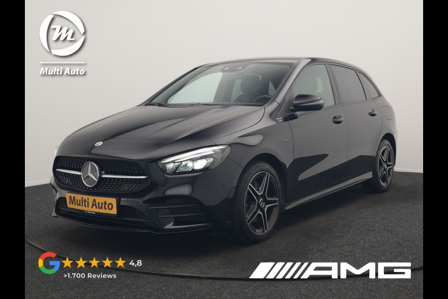 Mercedes-Benz B-Klasse 250 e Business Solution AMG Limited PHEV 218pk Dealer O.H. | Burmester Audio | Alcantara Sportstoelen Verwarmd | Camera | Sfeerverlichting | Apple Carplay | Widescreen Navigatie | DAB | Plug In Hybrid |