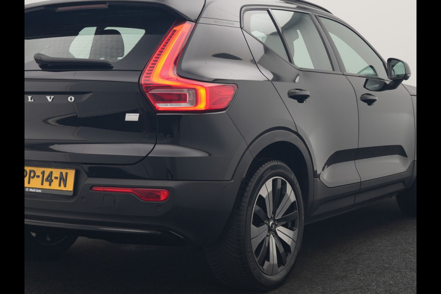 Volvo XC40 Ultimate Recharge Pure 70 kWh 231pk Dealer O.H. | Trekhaak Af Fabriek | Panodak | Adaptive Cruise | 360 Camera | Harman / Kardon | Alcantara Sportstoelen Memory & Verwarmd | Keyless | Blis | Apple Carplay | Google Assistent | DAB |