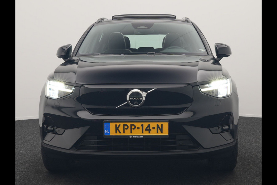 Volvo XC40 Ultimate Recharge Pure 70 kWh 231pk Dealer O.H. | Trekhaak Af Fabriek | Panodak | Adaptive Cruise | 360 Camera | Harman / Kardon | Alcantara Sportstoelen Memory & Verwarmd | Keyless | Blis | Apple Carplay | Google Assistent | DAB |