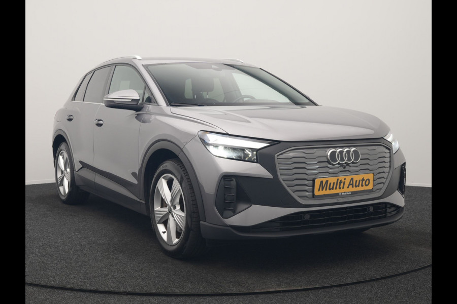 Audi Q4 e-tron 45 Quattro Edition 77 kWh 265pk Dealer O.H. | Trekhaak Af Fabriek | Stoelverwarming | Navigatie | Lane Assist | Virtual Cockpit | DAB | 19"L.M |