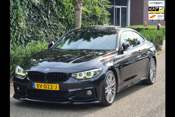 BMW 4 Serie Coupé 420i M Sport High Executive Schuifdak H&K Apple CarPlay Virtual dash NAP M Remmerij 100% OH 420i High Executive