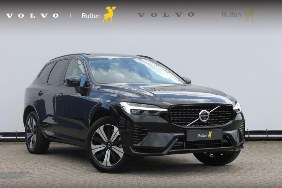 Volvo XC60 T8 455PK Automaat Plug-in hybrid AWD Plus Dark Adaptieve Cruise control / Semi elektrisch wegklapbare trekhaak / Google Infotainment / Panoramisch schuif-kanteldak