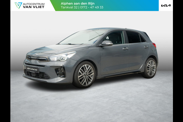Kia Rio 1.0 T-GDi MHEV GT-Line | Navi | PDC | Clima | Stoel en stuurverwarming | Achteruitrijcamera |