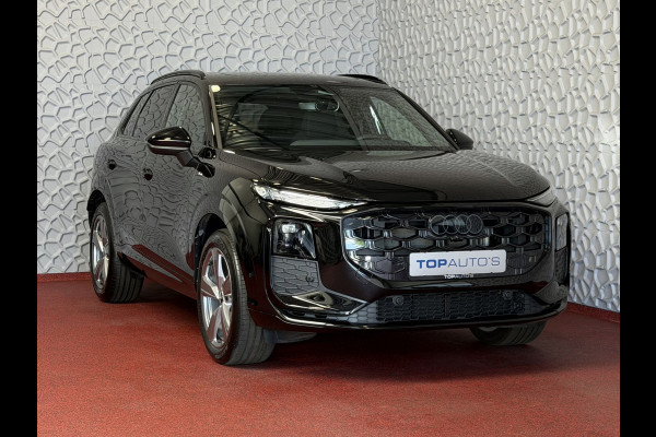 Audi Q3 35 TFSI S-EDITION MILD HYBRID ZONDER STEKKER AUDI.TREKHAAK LEER PANO SCHUIFDAK ELEK.KLEP