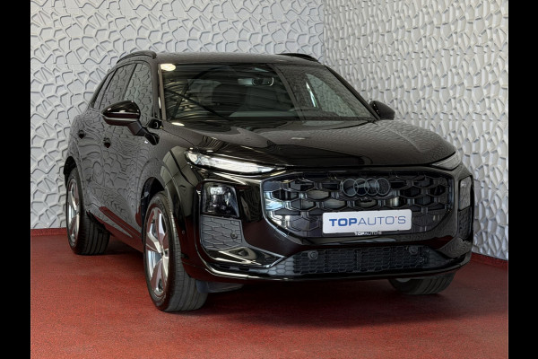 Audi Q3 35 TFSI S-EDITION MILD HYBRID ZONDER STEKKER AUDI.TREKHAAK LEER PANO SCHUIFDAK ELEK.KLEP