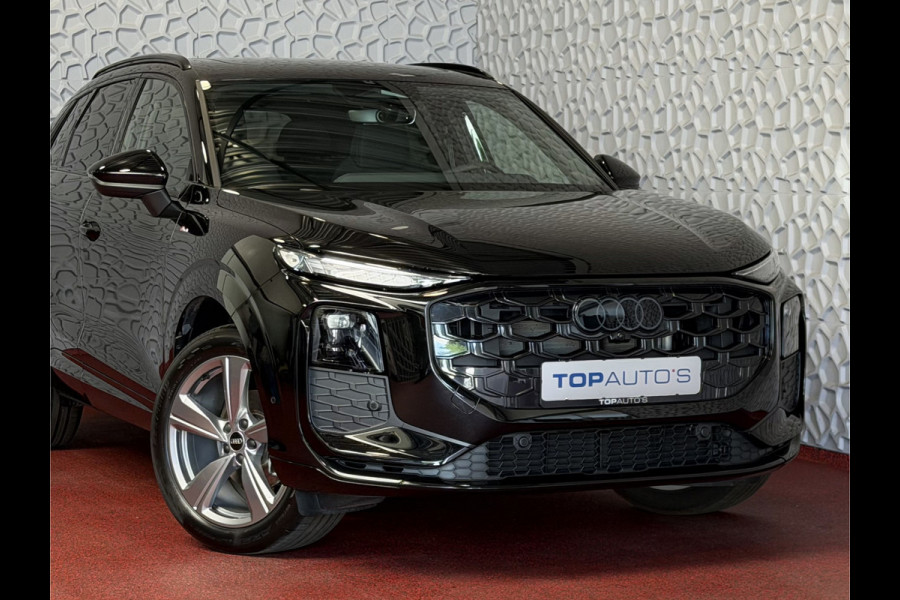 Audi Q3 35 TFSI S-EDITION MILD HYBRID ZONDER STEKKER AUDI.TREKHAAK LEER PANO SCHUIFDAK ELEK.KLEP