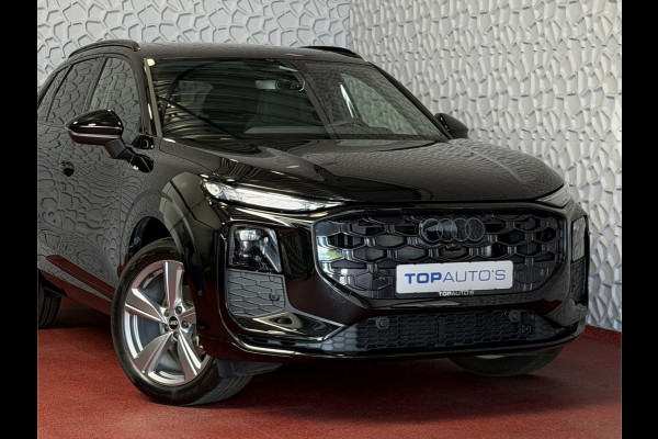 Audi Q3 35 TFSI S-EDITION MILD HYBRID ZONDER STEKKER AUDI.TREKHAAK LEER PANO SCHUIFDAK ELEK.KLEP