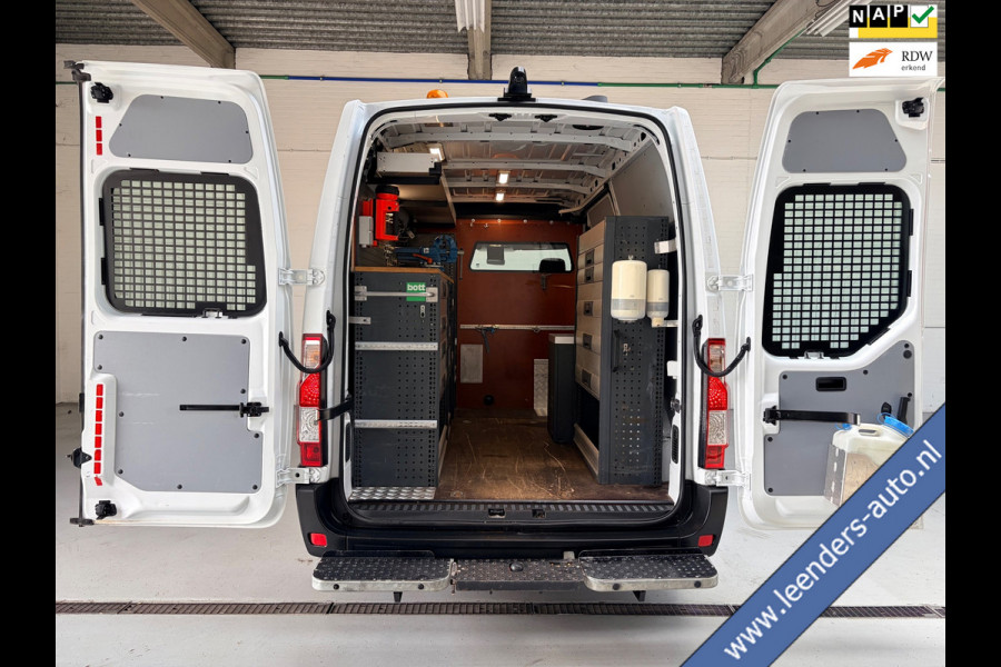 Opel Movano SERVICEWAGEN AUTOMAAT 2.3 CDTI BiTurbo 170pk euro6 L2H2 V230 OMVORMER BOTT INRICHTING STANDKACHEL AIRCO RIJKLAARPRIJS