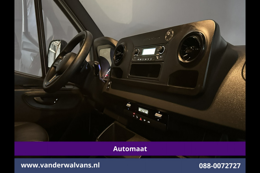 Mercedes-Benz Sprinter 317CDI Automaat 228cm Hoog Bakwagen Laadklep Zijdeur Euro6 Airco | Lat om Lat betimmering | Leder Bijrijdersbank, 22m3 kuub, 946kg laadvermogen