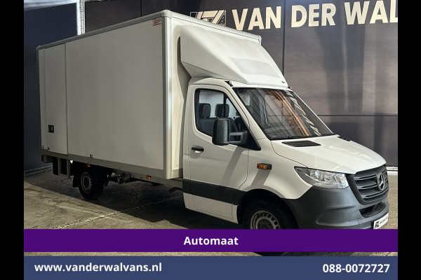 Mercedes-Benz Sprinter 317CDI Automaat 228cm Hoog Bakwagen Laadklep Zijdeur Euro6 Airco | Lat om Lat betimmering | Leder Bijrijdersbank, 22m3 kuub, 946kg laadvermogen