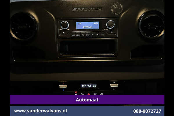 Mercedes-Benz Sprinter 317CDI Automaat 228cm Hoog Bakwagen Laadklep Zijdeur Euro6 Airco | Lat om Lat betimmering | Leder Bijrijdersbank, 22m3 kuub, 946kg laadvermogen