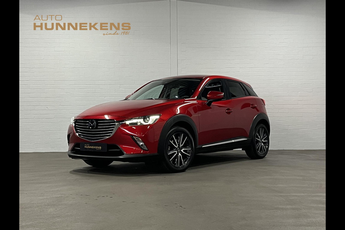 Mazda CX-3 2.0 SkyActiv-G 120 GT-M Trekhaak | Adaptive cruise control | Stoel-/Stuurverwarming  | Camera | BOSE sound | Head-up display | Airco