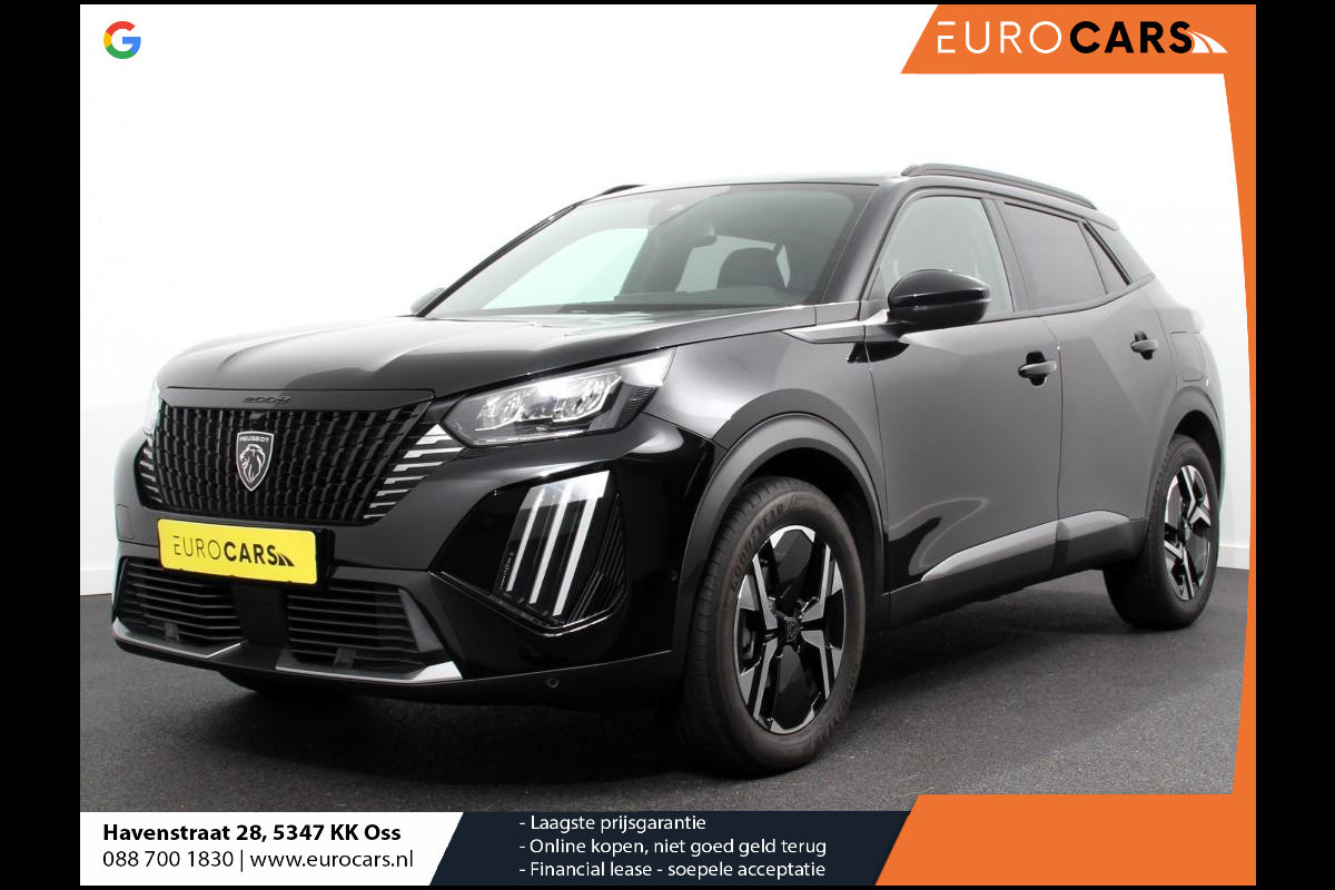 Peugeot 2008 1.2 PureTech 130pk Automaat Allure Navigatie Climate Control Camera 360 Dab Led Lichtmetalen Velgen Parkeer sensoren Cruise Control Adaptive Stoelverwarming