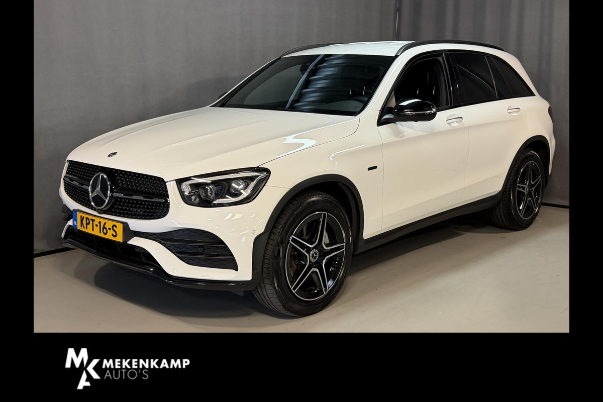 Mercedes-Benz GLC 300e 4MATIC AMG Line 19"/Luchtvering/Matrix LED/Keyless/Memory + stoelverwarming/Sfeerverlichting/Elektrische klep/Apple Carplay & Android Auto
