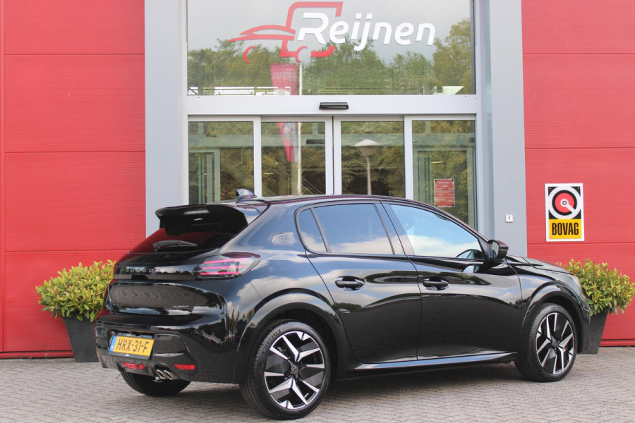 Peugeot 208 1.2 Hybrid 145PK AUTOMAAT GT | CAMERA VOOR + ACHTER | NAVIGATIE | DRAADLOZE APPLE CARPLAY/ANDROID AUTO | FULL LED KOPLAMPEN | LICHTMETALEN VELGEN 17" | DODEHOEK DETECTIE | DRAADLOZE TELEFOONLADER | KEYLESS ENTRY/START | DAB+ RADIO | ADAPTIVE CRUISE CONTROL | CLIMATE CONTROL |