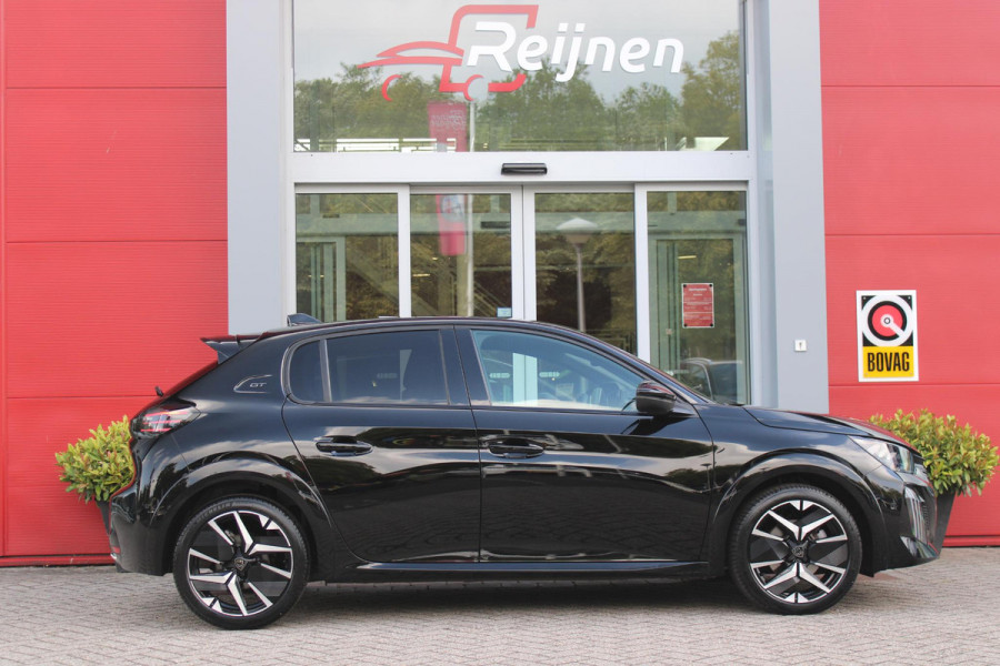 Peugeot 208 1.2 Hybrid 145PK AUTOMAAT GT | CAMERA VOOR + ACHTER | NAVIGATIE | DRAADLOZE APPLE CARPLAY/ANDROID AUTO | FULL LED KOPLAMPEN | LICHTMETALEN VELGEN 17" | DODEHOEK DETECTIE | DRAADLOZE TELEFOONLADER | KEYLESS ENTRY/START | DAB+ RADIO | ADAPTIVE CRUISE CONTROL | CLIMATE CONTROL |