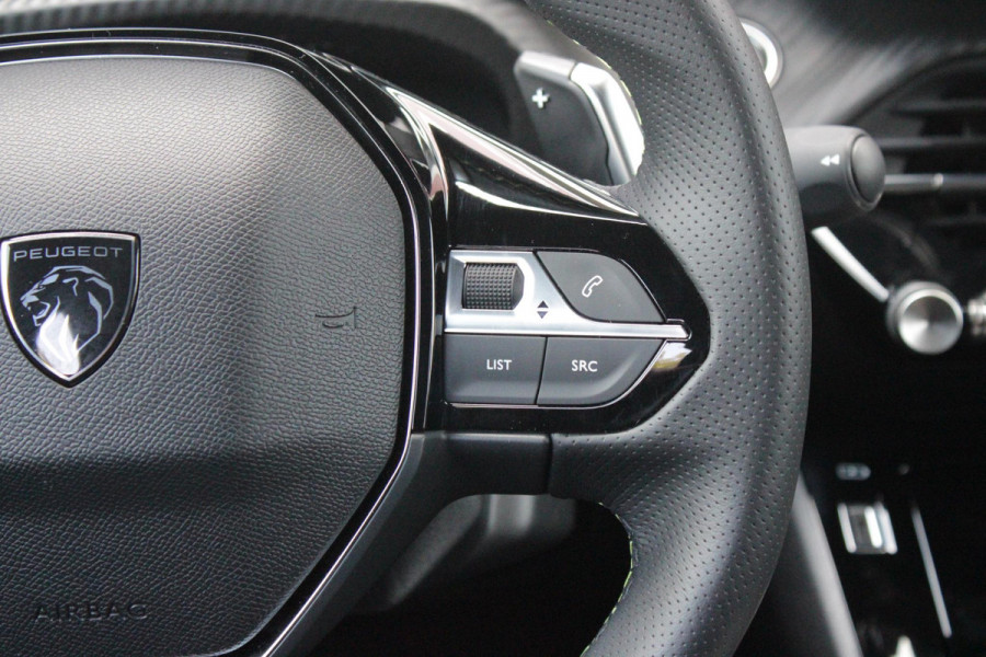 Peugeot 208 1.2 Hybrid 145PK AUTOMAAT GT | CAMERA VOOR + ACHTER | NAVIGATIE | DRAADLOZE APPLE CARPLAY/ANDROID AUTO | FULL LED KOPLAMPEN | LICHTMETALEN VELGEN 17" | DODEHOEK DETECTIE | DRAADLOZE TELEFOONLADER | KEYLESS ENTRY/START | DAB+ RADIO | ADAPTIVE CRUISE CONTROL | CLIMATE CONTROL |