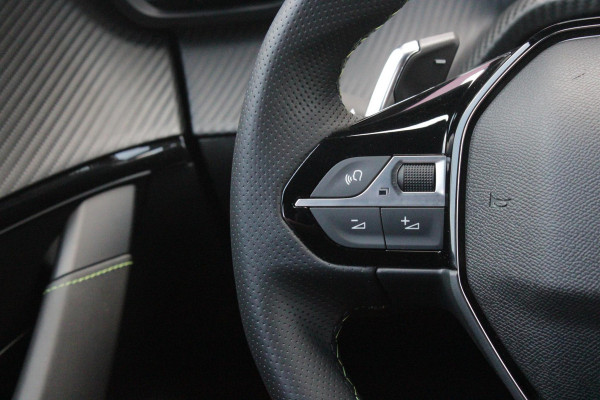 Peugeot 208 1.2 Hybrid 145PK AUTOMAAT GT | CAMERA VOOR + ACHTER | NAVIGATIE | DRAADLOZE APPLE CARPLAY/ANDROID AUTO | FULL LED KOPLAMPEN | LICHTMETALEN VELGEN 17" | DODEHOEK DETECTIE | DRAADLOZE TELEFOONLADER | KEYLESS ENTRY/START | DAB+ RADIO | ADAPTIVE CRUISE CONTROL | CLIMATE CONTROL |