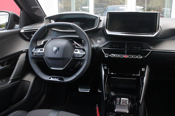 Peugeot 208 1.2 Hybrid 145PK AUTOMAAT GT | CAMERA VOOR + ACHTER | NAVIGATIE | DRAADLOZE APPLE CARPLAY/ANDROID AUTO | FULL LED KOPLAMPEN | LICHTMETALEN VELGEN 17" | DODEHOEK DETECTIE | DRAADLOZE TELEFOONLADER | KEYLESS ENTRY/START | DAB+ RADIO | ADAPTIVE CRUISE CONTROL | CLIMATE CONTROL |
