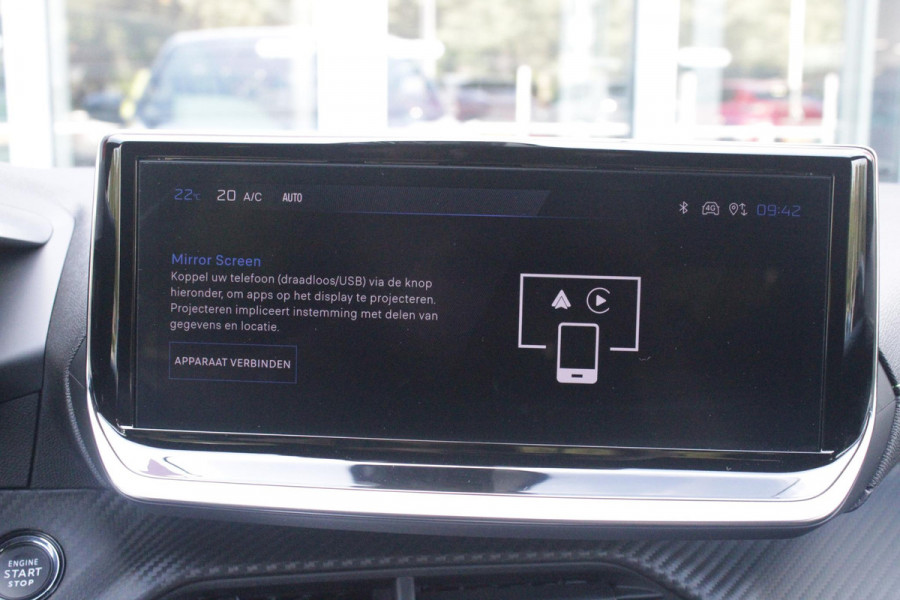 Peugeot 208 1.2 Hybrid 145PK AUTOMAAT GT | CAMERA VOOR + ACHTER | NAVIGATIE | DRAADLOZE APPLE CARPLAY/ANDROID AUTO | FULL LED KOPLAMPEN | LICHTMETALEN VELGEN 17" | DODEHOEK DETECTIE | DRAADLOZE TELEFOONLADER | KEYLESS ENTRY/START | DAB+ RADIO | ADAPTIVE CRUISE CONTROL | CLIMATE CONTROL |