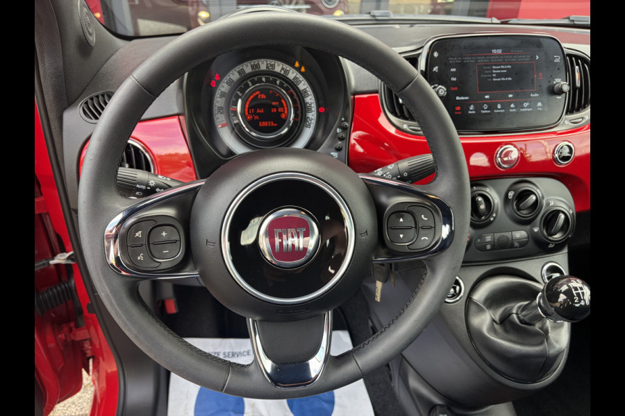 Fiat 500 1.0 Hybrid Club | Parkeersensoren | Apple/Android CarPlay | Licht/Regen Sensor