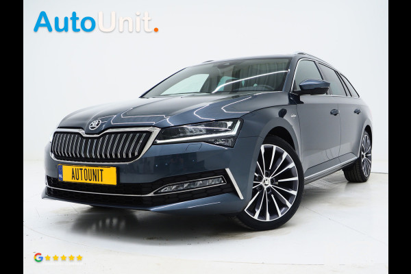 Škoda Superb Combi 1.4 TSI iV Laurin & Klement | Panoramadak | Leder | Trekhaak | Massage | Camera | Keyless | Canton | Carplay