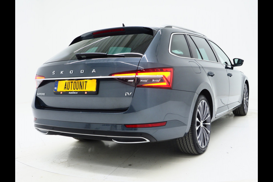 Škoda Superb Combi 1.4 TSI iV Laurin & Klement | Panoramadak | Leder | Trekhaak | Massage | Camera | Keyless | Canton | Carplay