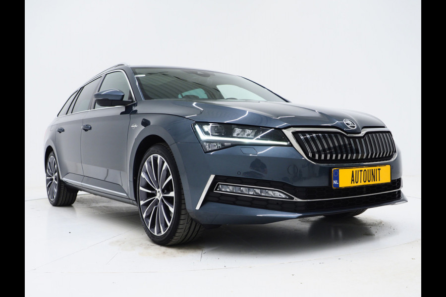 Škoda Superb Combi 1.4 TSI iV Laurin & Klement | Panoramadak | Leder | Trekhaak | Massage | Camera | Keyless | Canton | Carplay