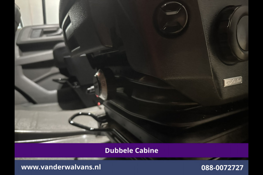 Volkswagen Crafter 2.0 177pk Pick Up Dubbele Cabine 3500kg Trekhaak Open Laadbak Euro6 Airco | 6-Zits | Camera | Navigatie | Apple Carplay Android Auto, Cruisecontrol, Chauffeursstoel