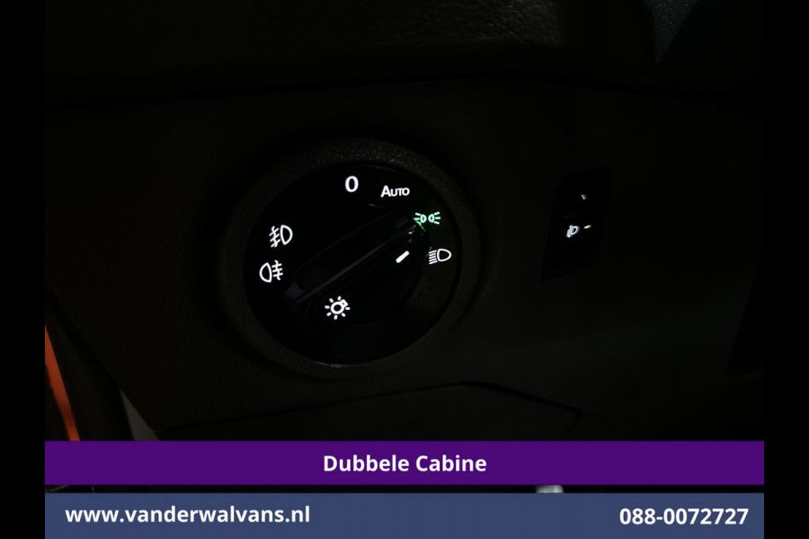 Volkswagen Crafter 2.0 177pk Pick Up Dubbele Cabine 3500kg Trekhaak Open Laadbak Euro6 Airco | 6-Zits | Camera | Navigatie | Apple Carplay Android Auto, Cruisecontrol, Chauffeursstoel