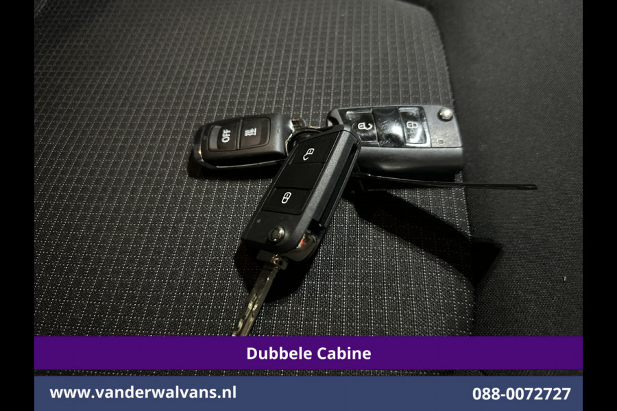 Volkswagen Crafter 2.0 177pk Pick Up Dubbele Cabine 3500kg Trekhaak Open Laadbak Euro6 Airco | 6-Zits | Camera | Navigatie | Apple Carplay Android Auto, Cruisecontrol, Chauffeursstoel