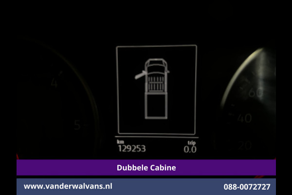 Volkswagen Crafter 2.0 177pk Pick Up Dubbele Cabine 3500kg Trekhaak Open Laadbak Euro6 Airco | 6-Zits | Camera | Navigatie | Apple Carplay Android Auto, Cruisecontrol, Chauffeursstoel