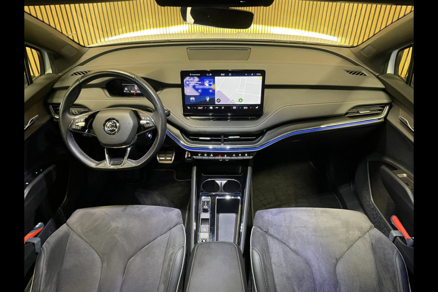 Škoda ENYAQ iV 80 Sportline|91% SOH|BLACK&WHITE EDITION|ACC|APPLE CARPLAY|CAMERA|STOEL+STUURVERW|NAVI|NAP|NL|INCL.BTW|1e EIGENAAR|