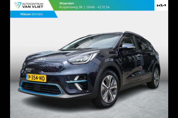 Kia e-Niro DynamicPlusLine 64 kWh | Cruise | Clima | Carplay | Keyless | Schuif-kanteldak | Stoel-stuurverwarming | Navi |