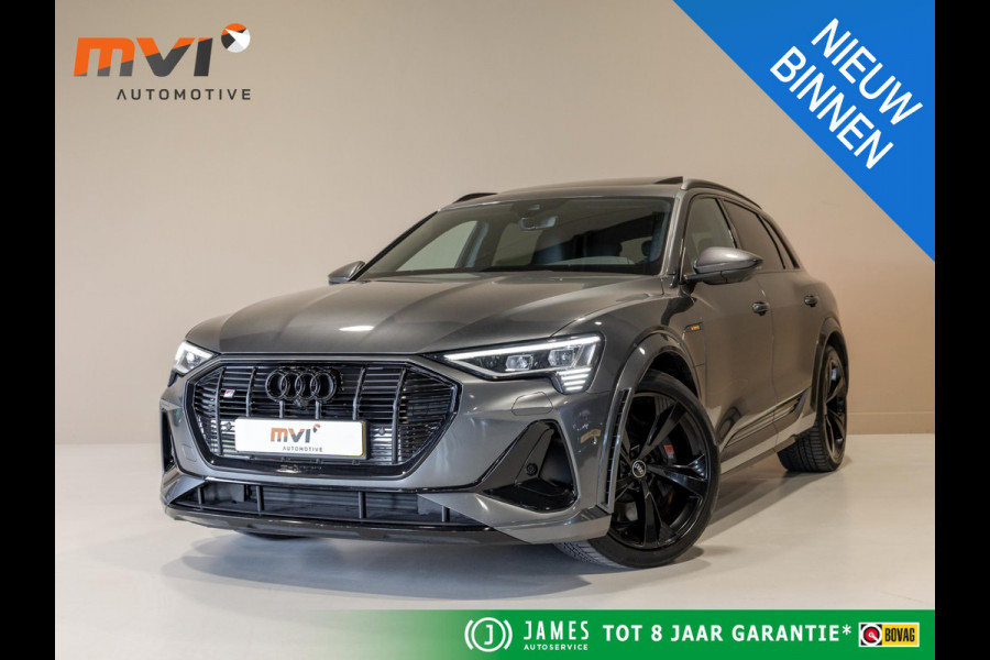 Audi e-tron S quattro 95 kWh SOH 89% / 503pk / NAP / Panorama dak / Rondomzicht camera / Kuipstoelen /